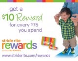 Stride Rite Rewards loyalty program