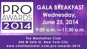 2014 PRO Awards Gala