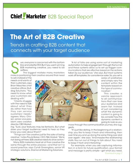 Art of B2B Special Report