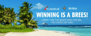 Carnival Cruise Sweepstakes