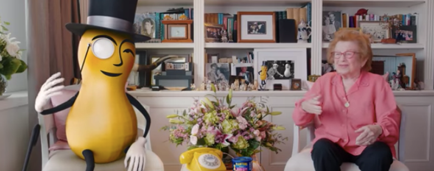 Dr. Ruth teams with Mr. Peanut for Valentine's Day sex advice - Chicago  Business Journal