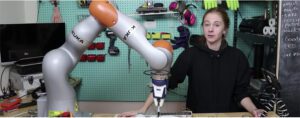 video robot arm