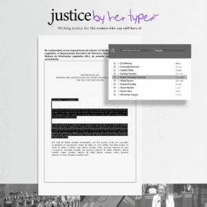 Justice by her type